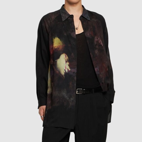 BNWT SS24 YOHJI YAMAMOTO POUR HOMME MARTYRDOM SHIRT 2 - Picture 11 of 11